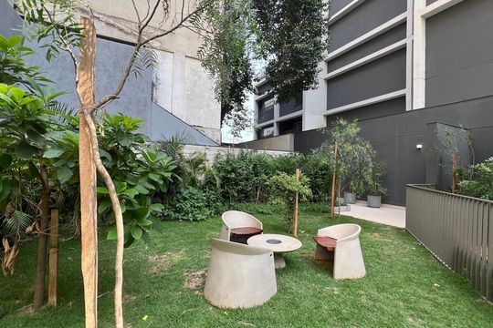 Área comum de apartamento à venda com 1 quarto, 34m² em Cerqueira César, São Paulo