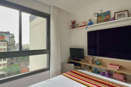 Suite de apartamento à venda com 1 quarto, 34m² em Cerqueira César, São Paulo