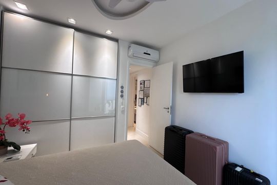 Suíte 3 de apartamento à venda com 3 quartos, 169m² em Barra da Tijuca, Rio de Janeiro