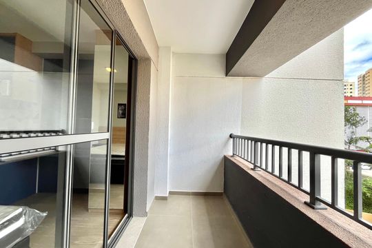 Varanda de kitnet/studio à venda com 1 quarto, 25m² em Vila Santa Catarina, São Paulo