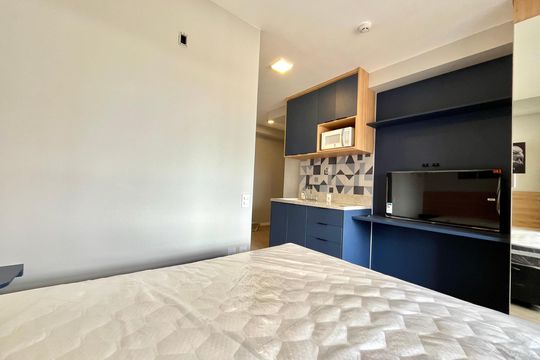 Sala/Quarto de kitnet/studio à venda com 1 quarto, 25m² em Vila Santa Catarina, São Paulo