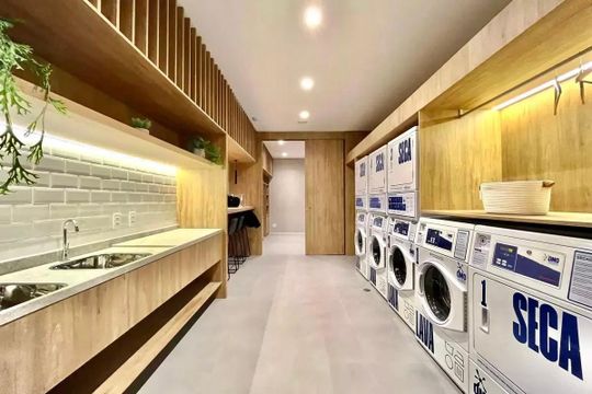 Área comum de kitnet/studio à venda com 1 quarto, 25m² em Vila Santa Catarina, São Paulo