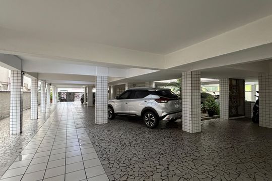 Área comum de apartamento para alugar com 2 quartos, 70m² em Pompéia, Santos