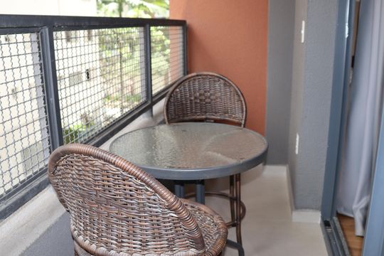 Varanda de kitnet/studio à venda com 1 quarto, 25m² em Consolação, São Paulo