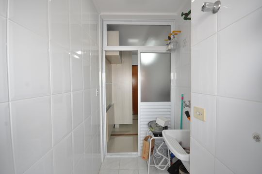 Área de Serviço de apartamento à venda com 2 quartos, 56m² em Vila Medeiros, São Paulo