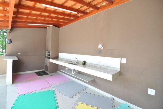 Área comum - Churrasqueira de apartamento à venda com 2 quartos, 56m² em Vila Medeiros, São Paulo
