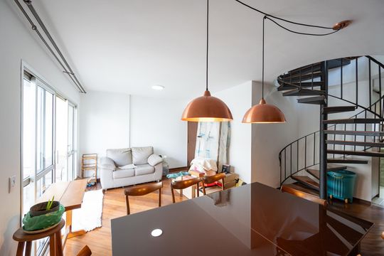 Sala de apartamento à venda com 4 quartos, 278m² em Vila Clementino, São Paulo