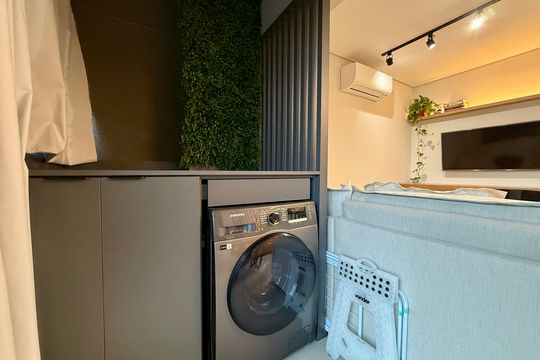 Área de Serviço de apartamento à venda com 1 quarto, 41m² em Chácara Santo Antônio (zona Sul), São Paulo