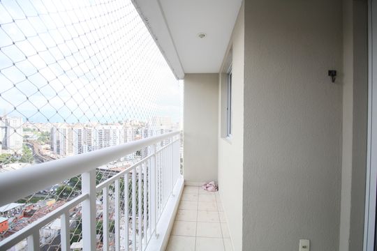 Varanda de apartamento à venda com 2 quartos, 59m² em Vila Andrade, São Paulo