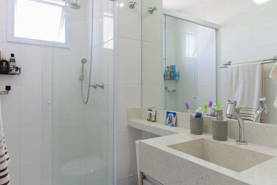 Banheiro de apartamento à venda com 2 quartos, 41m² em Vila Nova Cachoeirinha, São Paulo