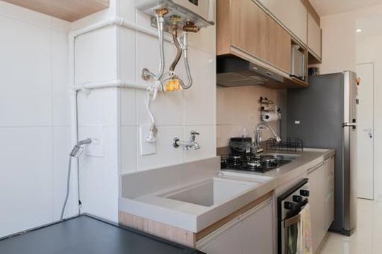 Área de serviço de apartamento à venda com 2 quartos, 41m² em Vila Nova Cachoeirinha, São Paulo