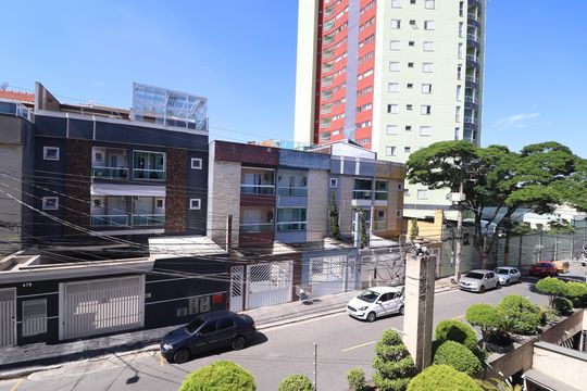 Vista Varanda Quarto 1 suíte de apartamento à venda com 3 quartos, 85m² em Parque das Nações, Santo André