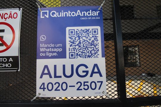 Plaquinha de apartamento para alugar com 2 quartos, 50m² em Bosque dos Eucaliptos, São José dos Campos