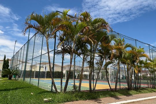 Área comum - Quadra de casa de condomínio à venda com 3 quartos, 110m² em Jardim Shangai, Jundiaí