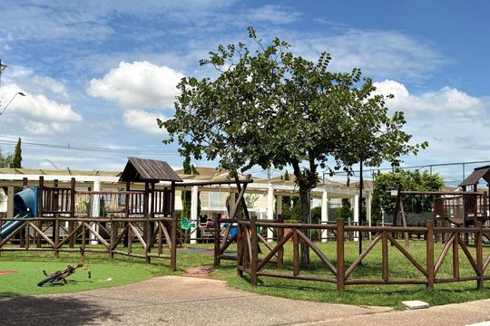 Área comum - Playground de casa de condomínio à venda com 3 quartos, 110m² em Jardim Shangai, Jundiaí