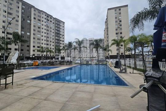 Área externa de apartamento à venda com 2 quartos, 45m² em Barra Olímpica, Rio de Janeiro