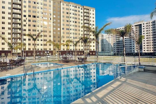 Área externa de apartamento à venda com 2 quartos, 45m² em Barra Olímpica, Rio de Janeiro