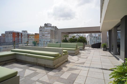 Área comum de apartamento para alugar com 1 quarto, 73m² em Centro Histórico, Porto Alegre