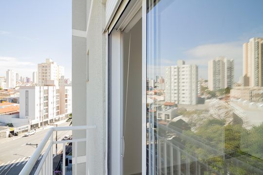 Varanda do Quarto 1 de apartamento à venda com 2 quartos, 44m² em Vila Carrão, São Paulo