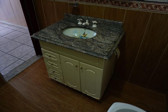 Banheiro da Suíte 3 de casa para alugar com 4 quartos, 416m² em Vila Nossa Senhora de Fatima, Americana