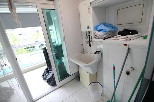 Área de Serviço de apartamento à venda com 2 quartos, 82m² em Barra da Tijuca, Rio de Janeiro
