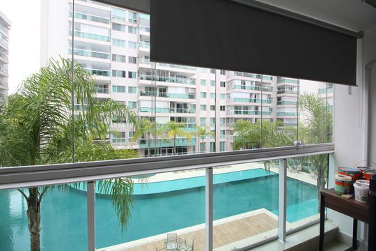 Vista de apartamento à venda com 2 quartos, 82m² em Barra da Tijuca, Rio de Janeiro