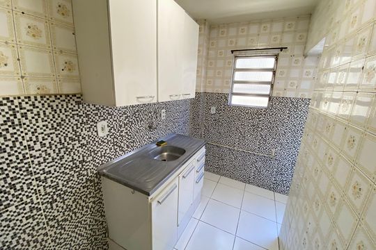 Cozinha e Área de Serviço de apartamento para alugar com 1 quarto, 40m² em Pilares, Rio de Janeiro