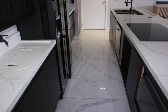 Cozinha de apartamento à venda com 3 quartos, 106m² em Jardim Flor da Montanha, Guarulhos