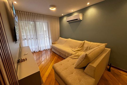 Sala de apartamento à venda com 2 quartos, 108m² em Recreio dos Bandeirantes, Rio de Janeiro