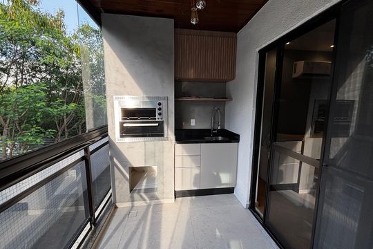Varanda de apartamento à venda com 2 quartos, 108m² em Recreio dos Bandeirantes, Rio de Janeiro