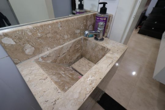 Lavabo - Pia de casa à venda com 3 quartos, 152m² em Vila Bela Vista, Santo André