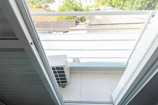 Varanda da Suite 1 de casa de condomínio à venda com 2 quartos, 123m² em Vila Alpina, São Paulo