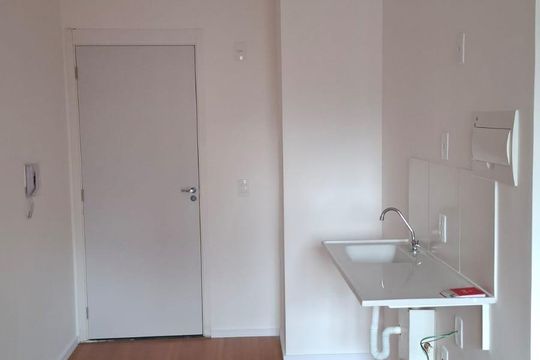 Cozinha de apartamento à venda com 1 quarto, 21m² em Campos Elíseos, São Paulo