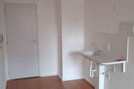 Cozinha de apartamento à venda com 1 quarto, 21m² em Campos Elíseos, São Paulo