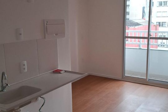 Sala/quarto de apartamento à venda com 1 quarto, 21m² em Campos Elíseos, São Paulo