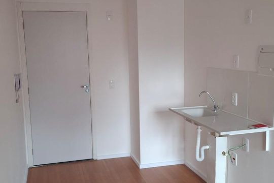 Cozinha de apartamento à venda com 1 quarto, 21m² em Campos Elíseos, São Paulo