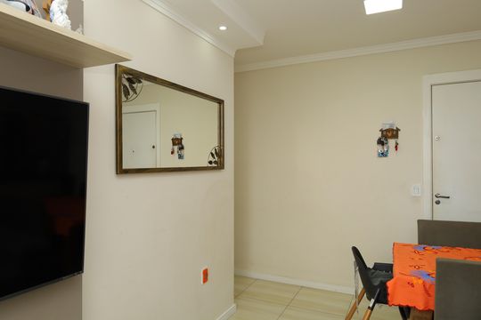 Sala de apartamento à venda com 2 quartos, 46m² em Colônia (zona Leste), São Paulo
