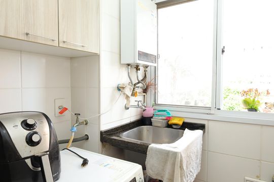 Área de Serviço de apartamento à venda com 2 quartos, 46m² em Colônia (zona Leste), São Paulo