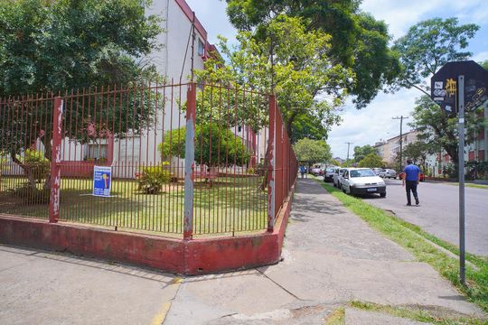 Fachada de apartamento à venda com 1 quarto, 42m² em Jardim Dona Leopoldina, Porto Alegre