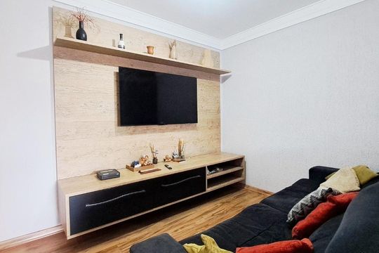 Sala de apartamento à venda com 3 quartos, 75m² em Centro, Osasco
