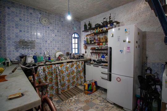 Cozinha de casa à venda com 1 quarto, 44m² em Olaria, Rio de Janeiro