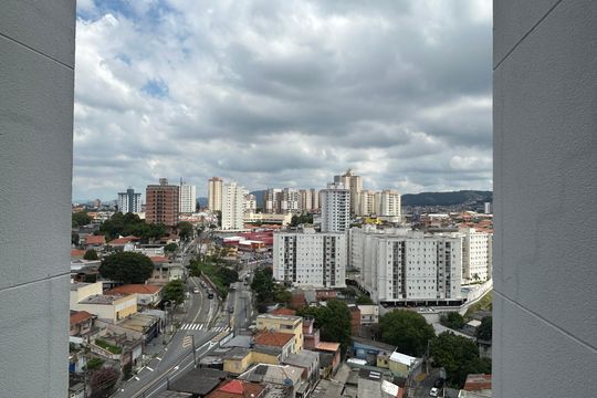 Vista da Sala de apartamento para alugar com 2 quartos, 44m² em Vila Cruz das Almas, São Paulo