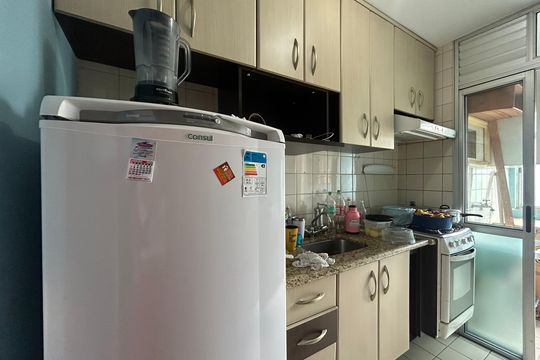 Cozinha de apartamento para alugar com 2 quartos, 44m² em Vila Cruz das Almas, São Paulo