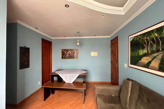 Sala de apartamento para alugar com 2 quartos, 44m² em Vila Cruz das Almas, São Paulo