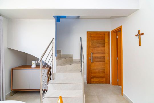 Escada de apartamento à venda com 3 quartos, 184m² em Minas Brasil, Belo Horizonte