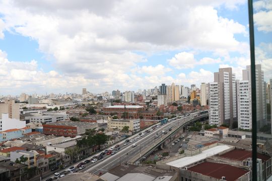 Varanda de apartamento à venda com 2 quartos, 37m² em Barra Funda, São Paulo