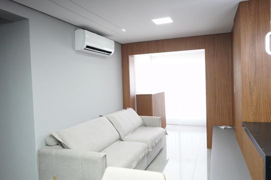 Sala de apartamento à venda com 2 quartos, 68m² em Quarta Parada, São Paulo