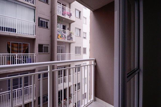 Sala - Varanda  de apartamento para alugar com 2 quartos, 40m² em Vila Água Funda, São Paulo