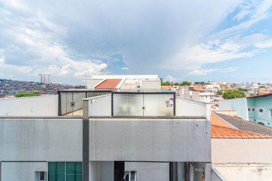 VIsta do Quarto 2 de apartamento à venda com 2 quartos, 47m² em Parque Novo Oratório, Santo André