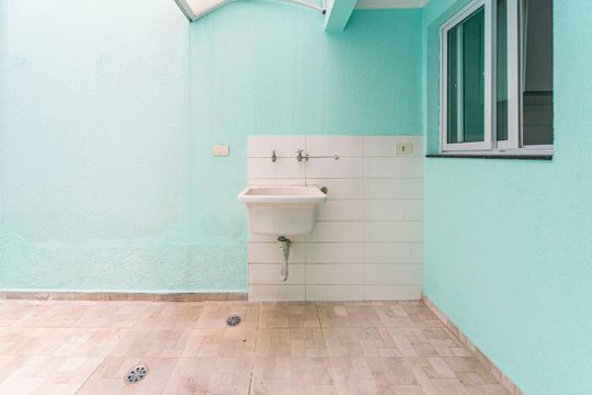 Área de Serviço de apartamento à venda com 2 quartos, 47m² em Parque Novo Oratório, Santo André